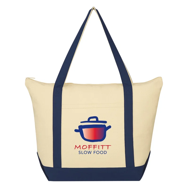 Promotional Folksy Cotton Tote Bag — view 4