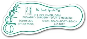 Custom Foot Magnet