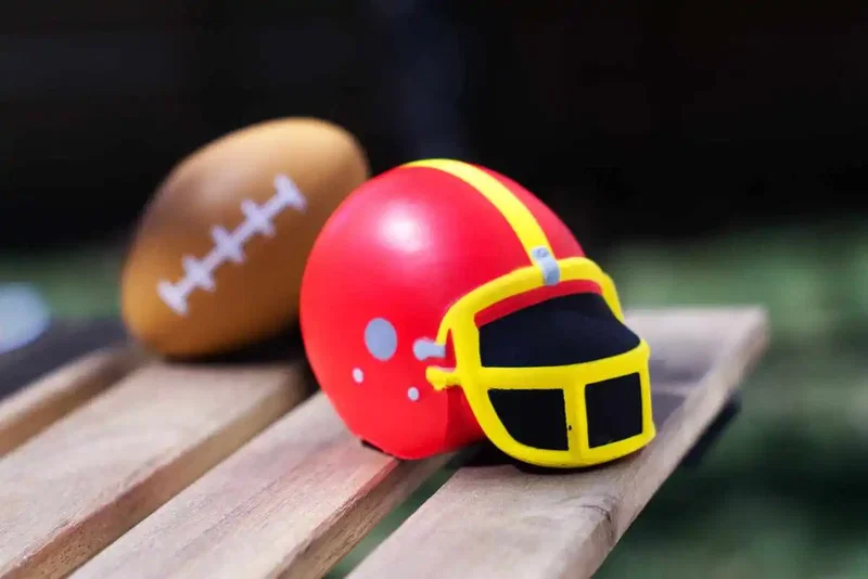 Football Helmet Stress Reliever — view 6