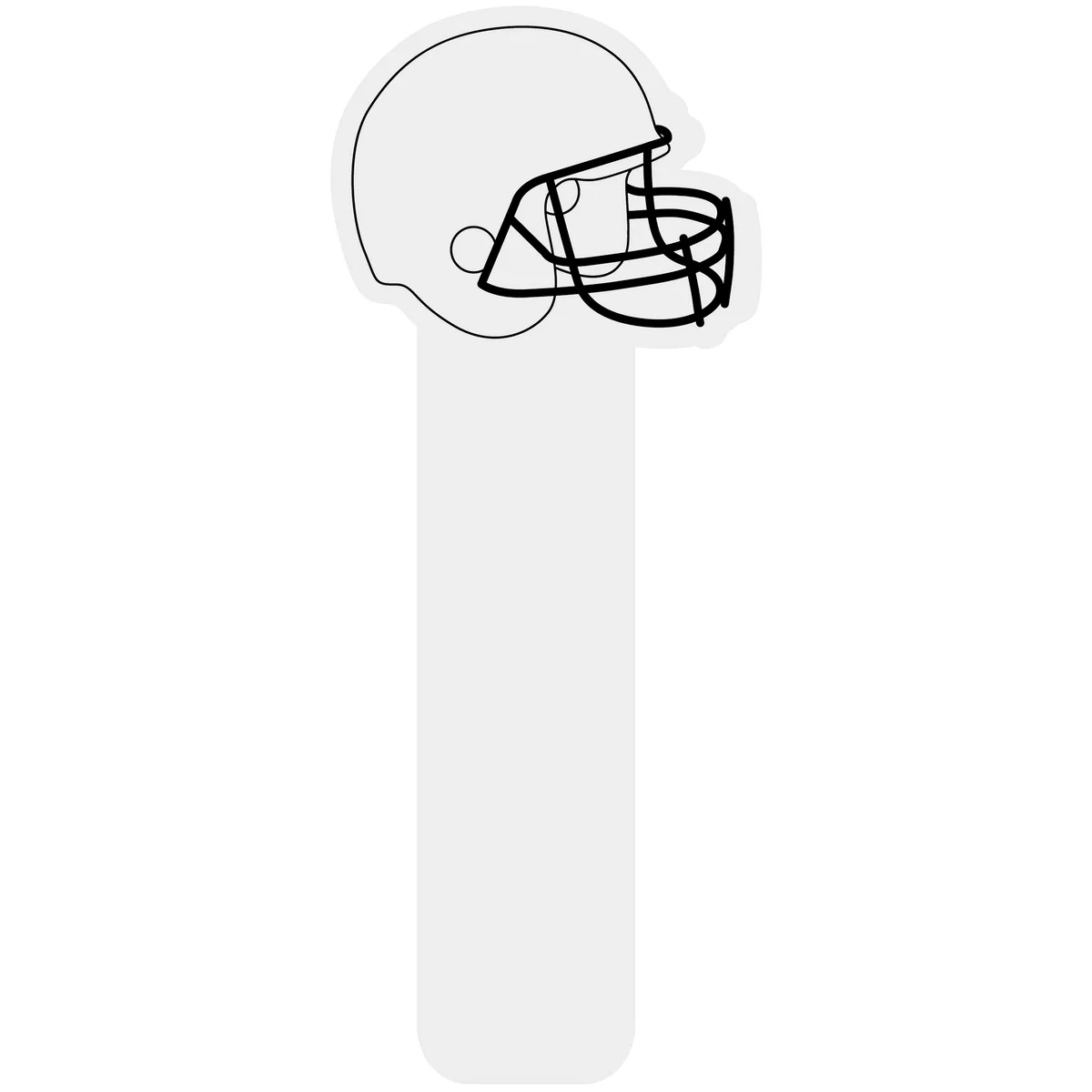 Football Helmet Stick Waver — view 14