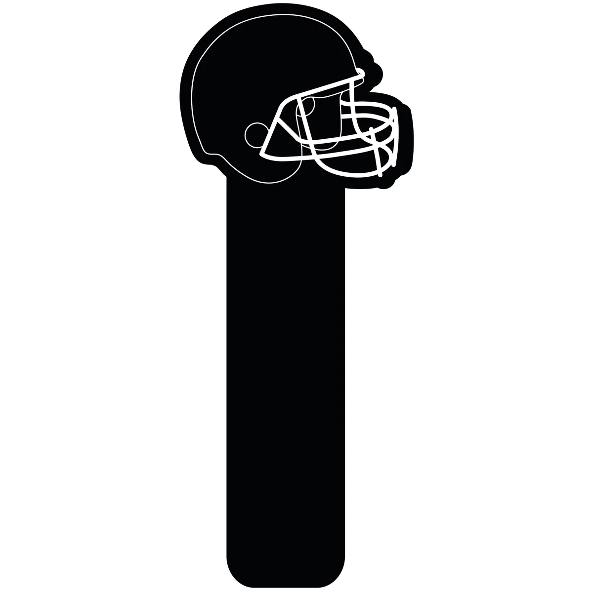 Football Helmet Stick Waver — view 17