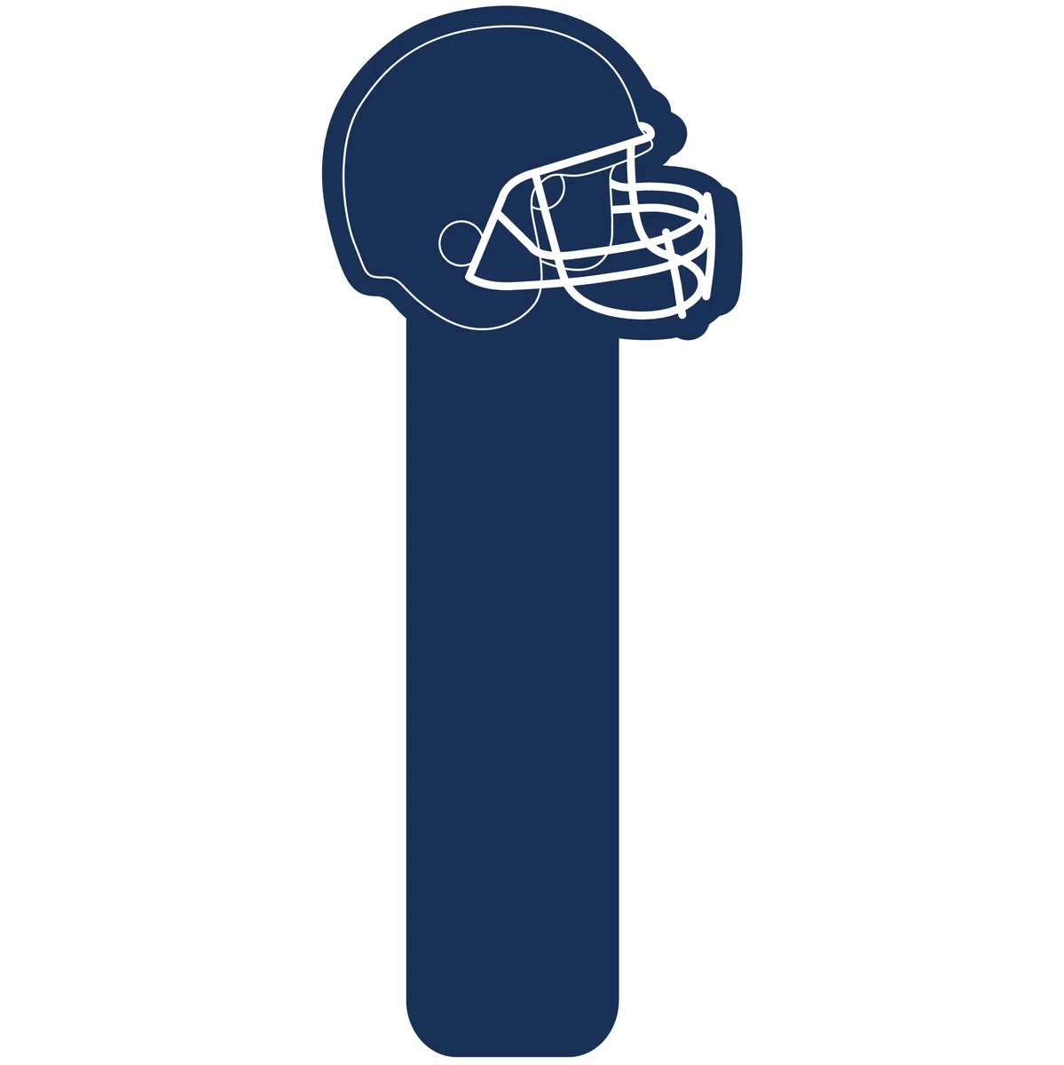 Football Helmet Stick Waver — view 2