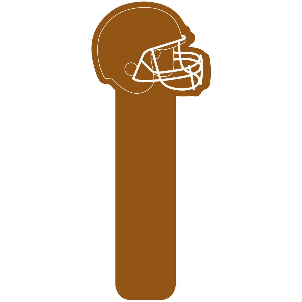 Football Helmet Stick Waver — view 3