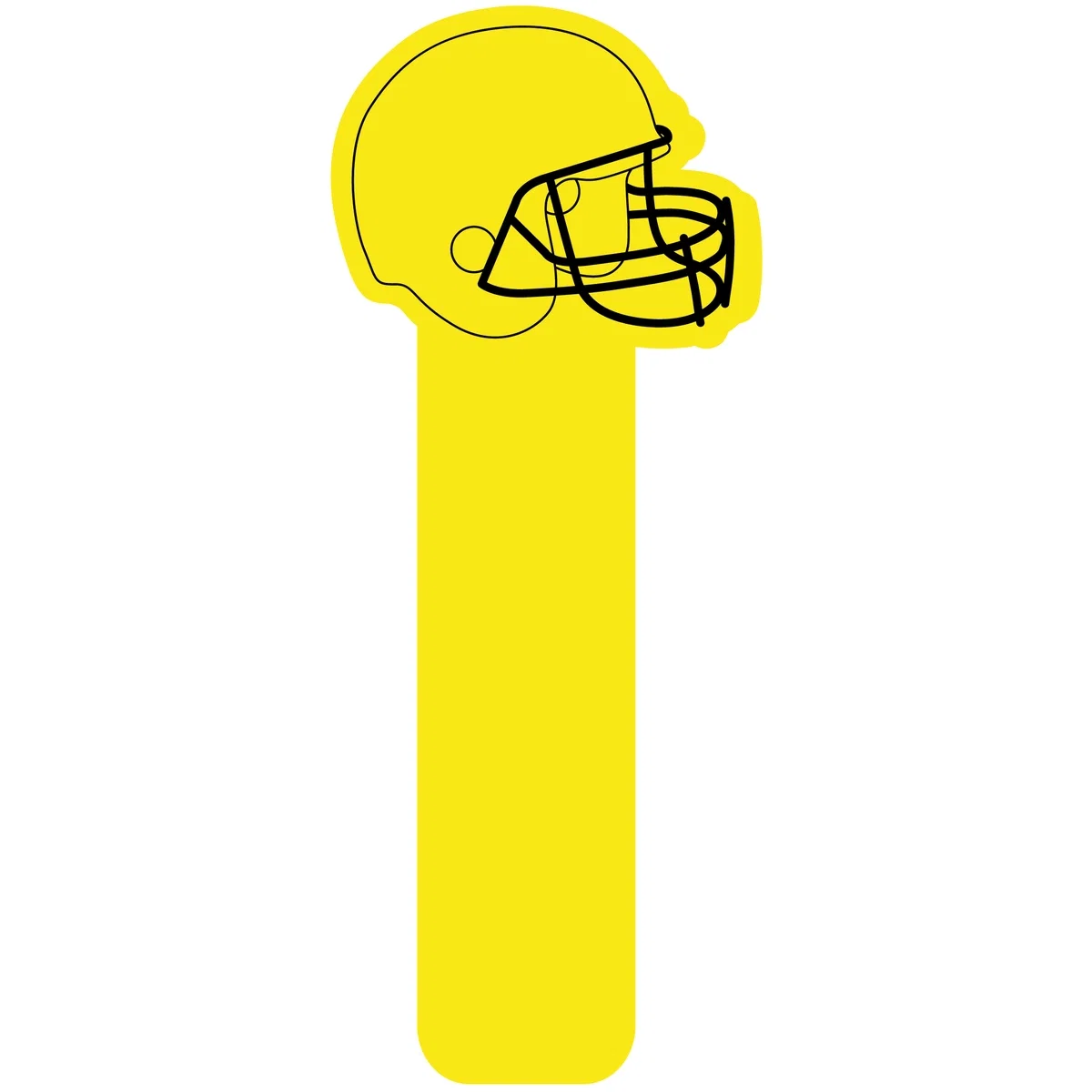 Football Helmet Stick Waver — view 8