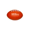 Football Shaped Polyurethane Stress Ball in Orange