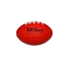 Football Shaped Polyurethane Stress Ball in Red