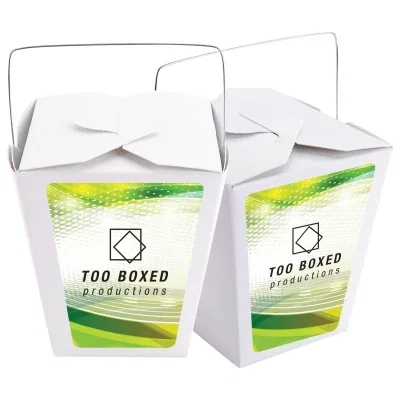 Cookie carton shown open with the treats nestled inside