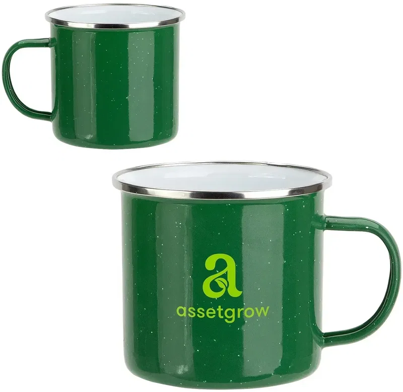 Custom Enamel Coffee Mug - 16 oz — view 6