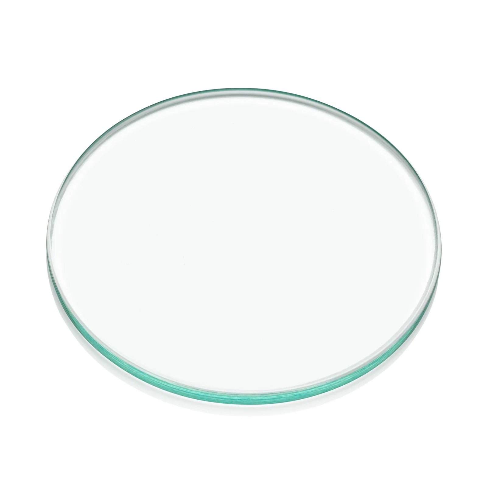 Round Glass Coasters on a Rosewood Base Holder — view 10