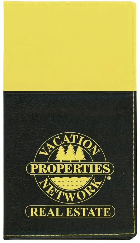 Custom Logo Planner - Two-Tone Soft Vinyl Cover — view 2