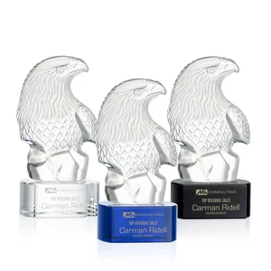 Optical Crystal Eagle Head Award