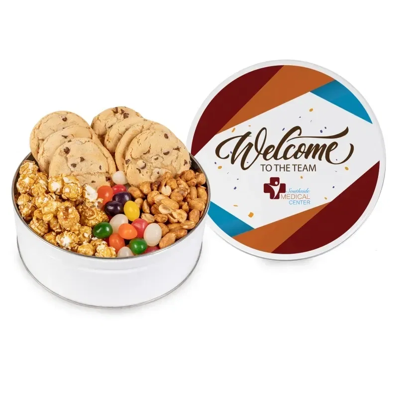 Fresh Beginnings Assorted Snack Tin — view 2
