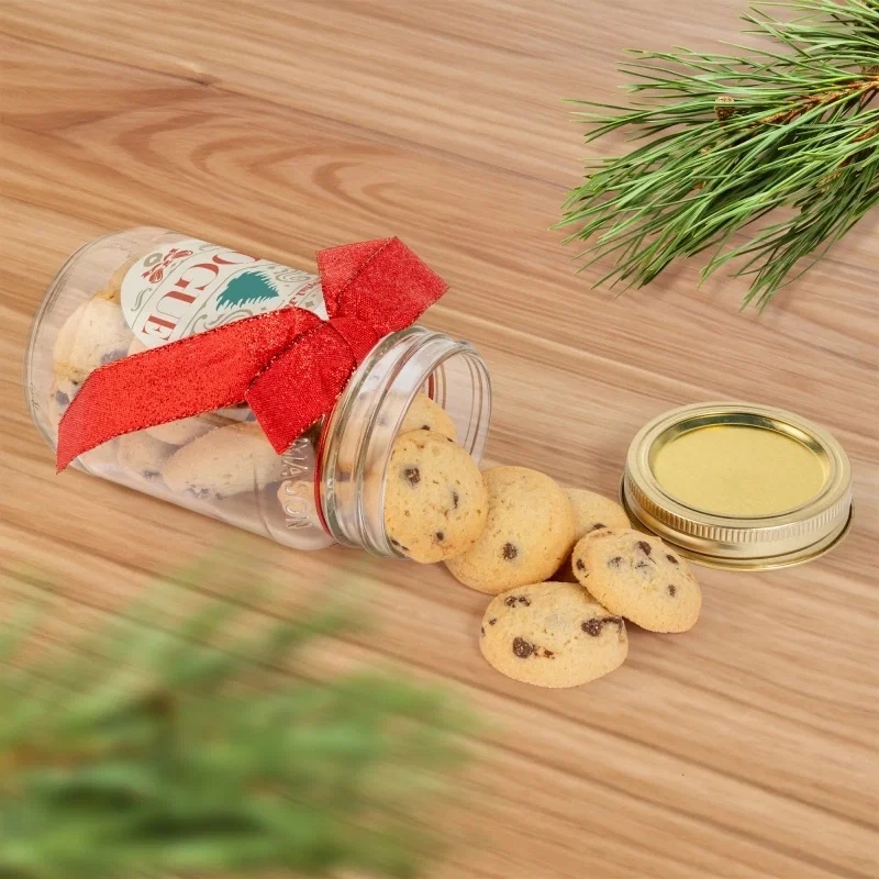 Fresh Beginnings Bite Size Cookies Mason Jar — view 3