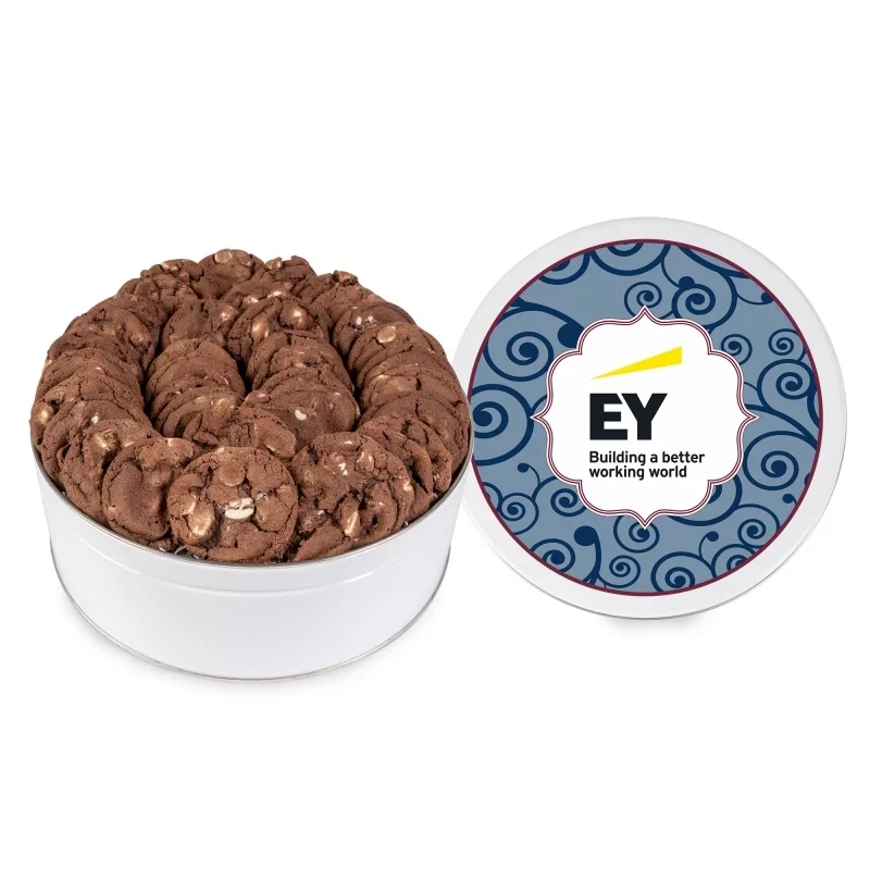 Fresh Beginnings Chocolate Double Chip Cookie Tins — view 3
