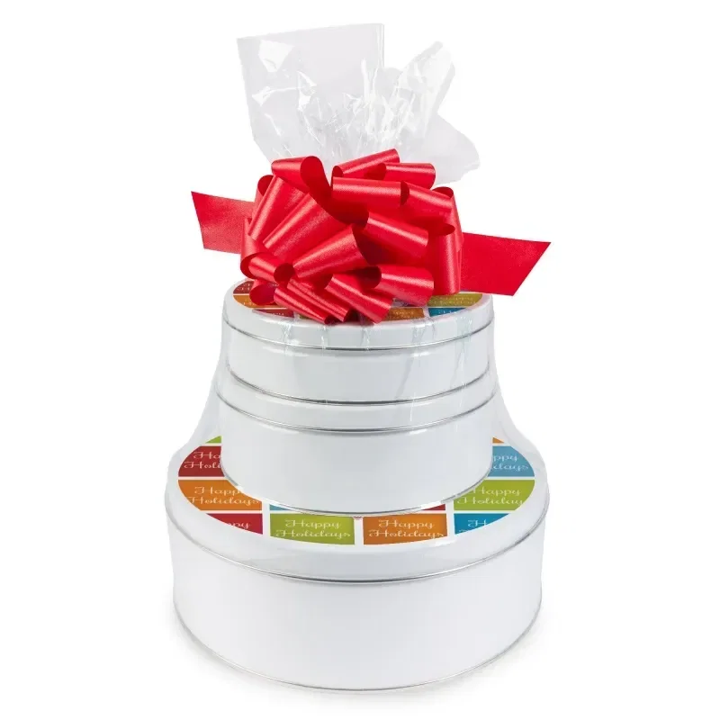 Fresh Beginnings Deluxe Holiday Trio w/ Cookies, Nuts, Popcorn & More! — view 2