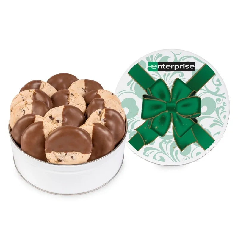 Fresh Beginnings Dipped Chocolate Chip Cookie Tins — view 2