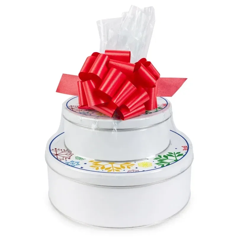 Fresh Beginnings Holiday Tower w/ Cookies, Popcorn, Nuts & Pretzels — view 2