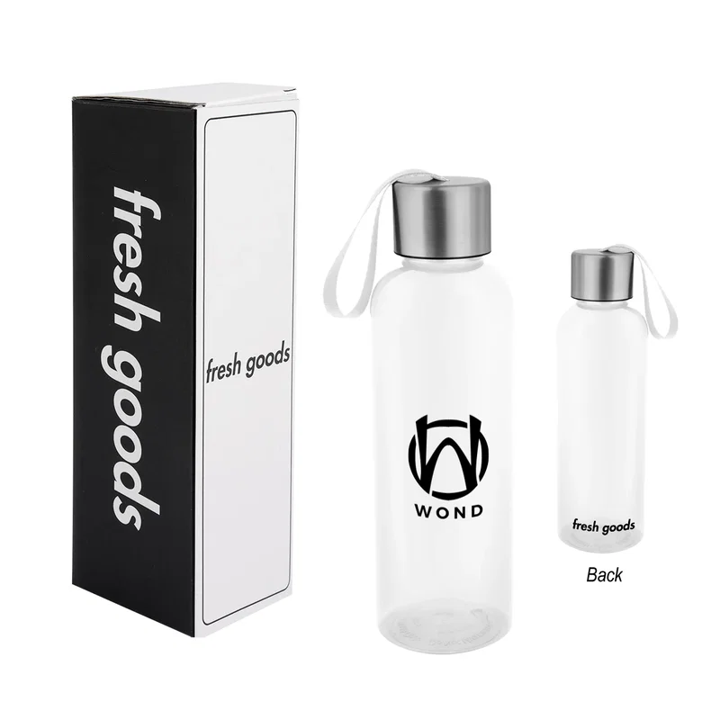 Slim reusable bottle sized for everyday hydration