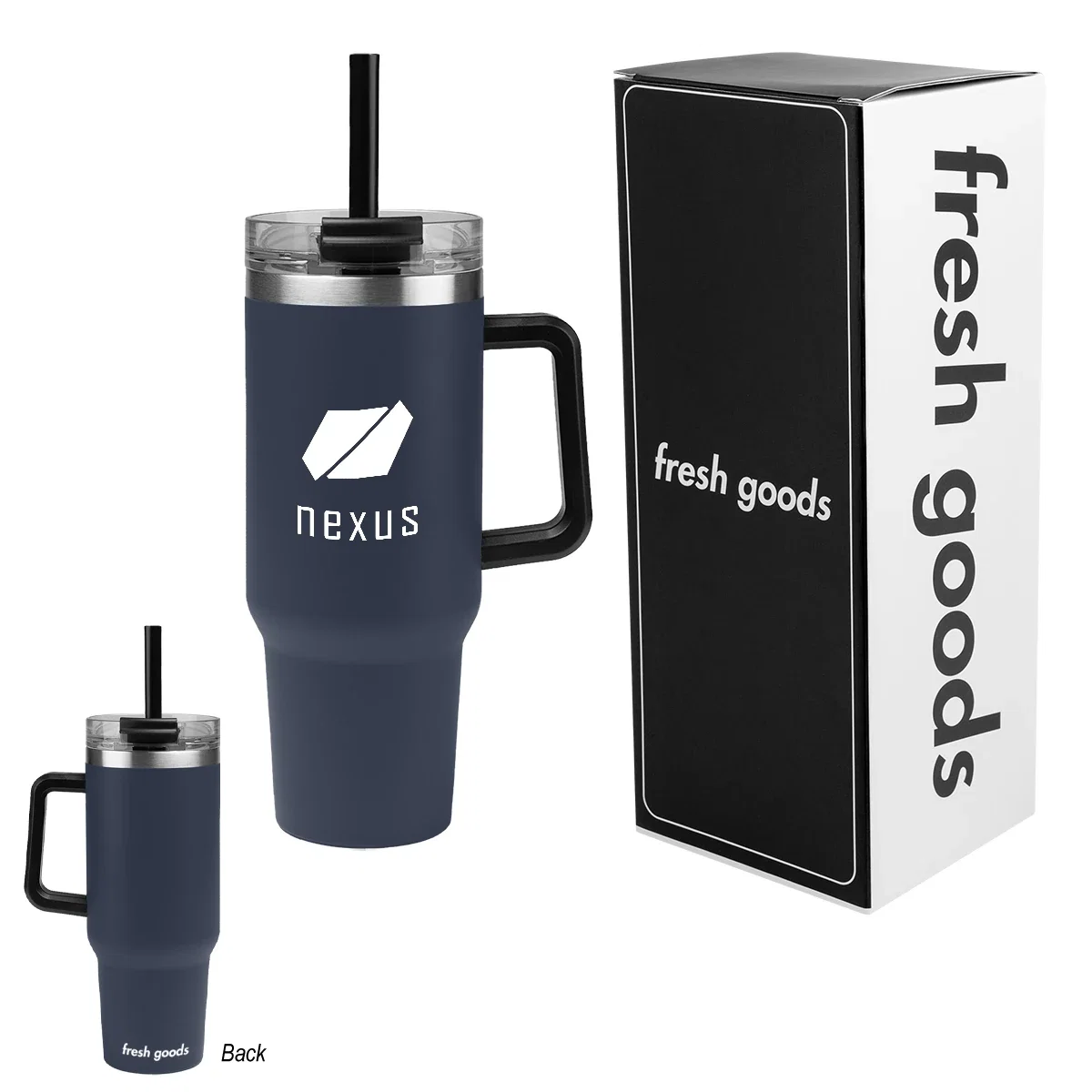 Slim drinkware silhouette shown from a slight angle