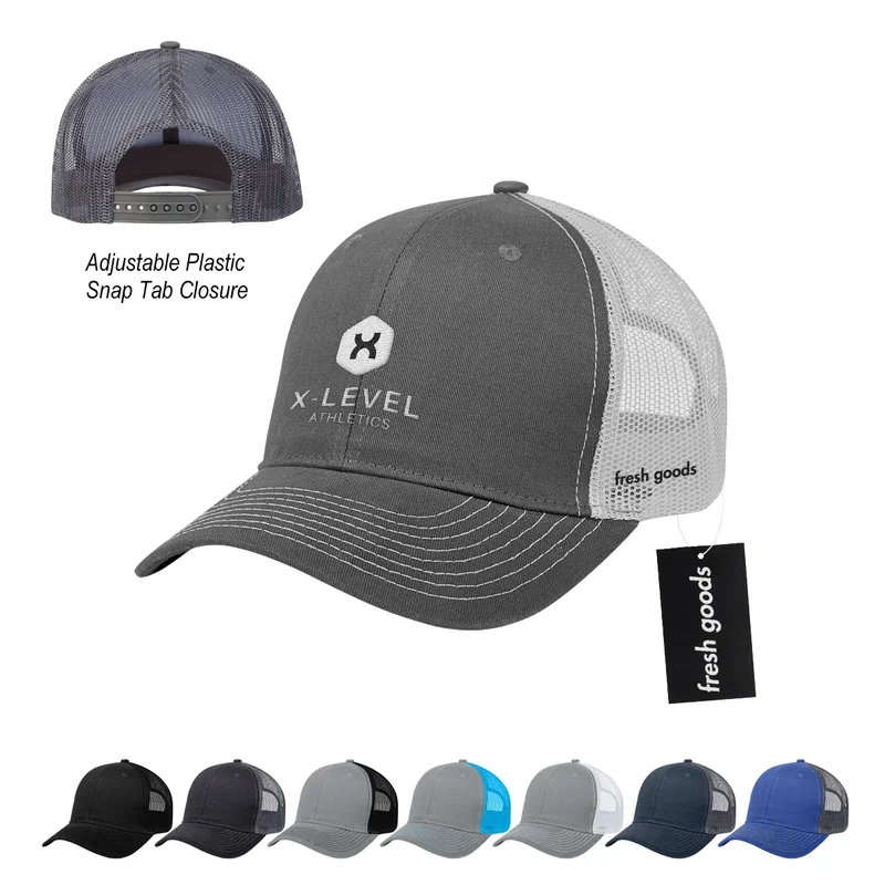 Fresh Goods Cotton Twill Mesh Back Cap — view 3