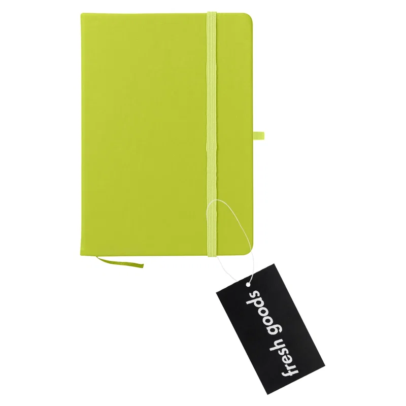 Blank cover surface offers space for a company name