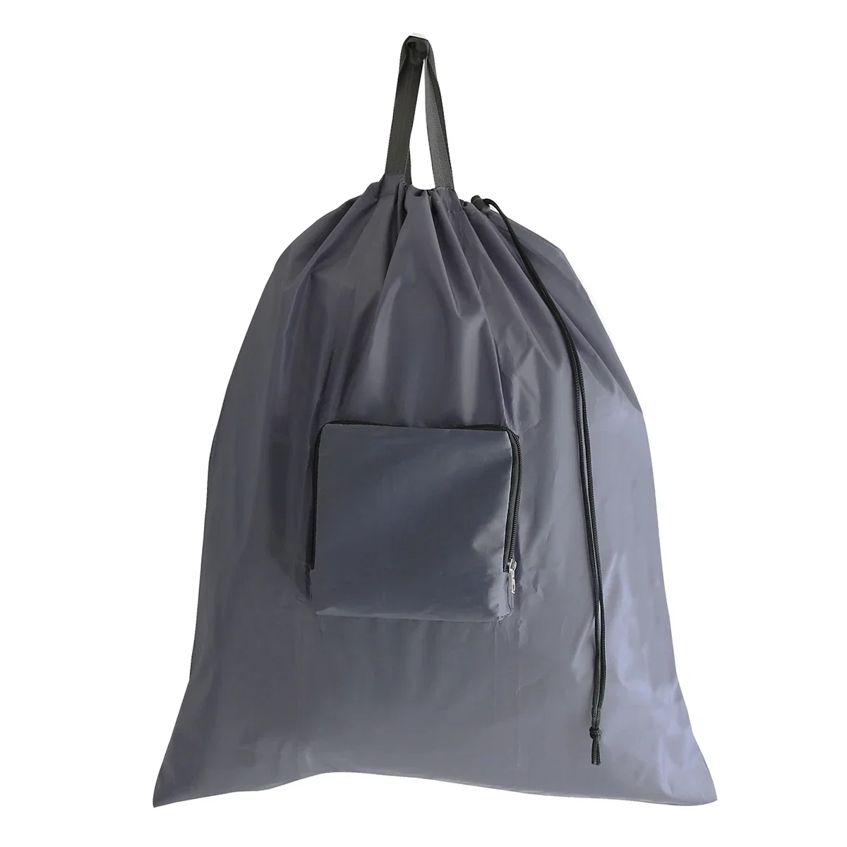 Promotional Freshman RPET Laundry Bag filled with clothes, laundry bag in use