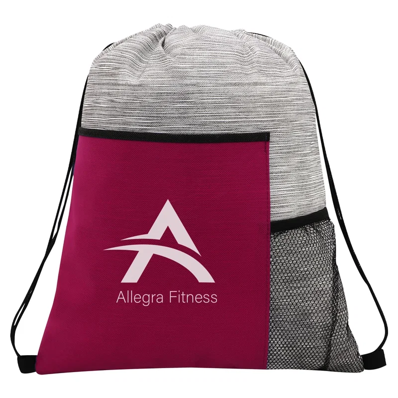 Fresno Non-Woven Drawstring Bag — view 8