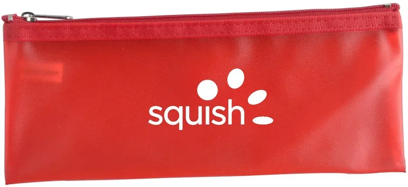 Custom Frosted Pencil Pouch — view 2