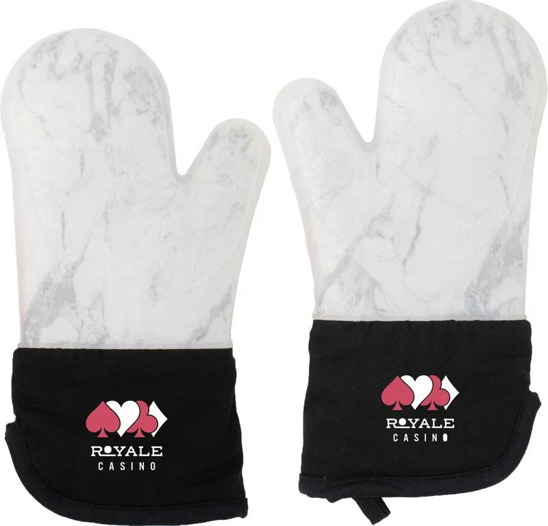 Frosted Silicone Oven Mitt — view 5