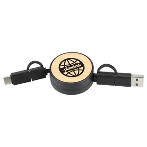 EcoBamboo 5-in-1 Charging Cable