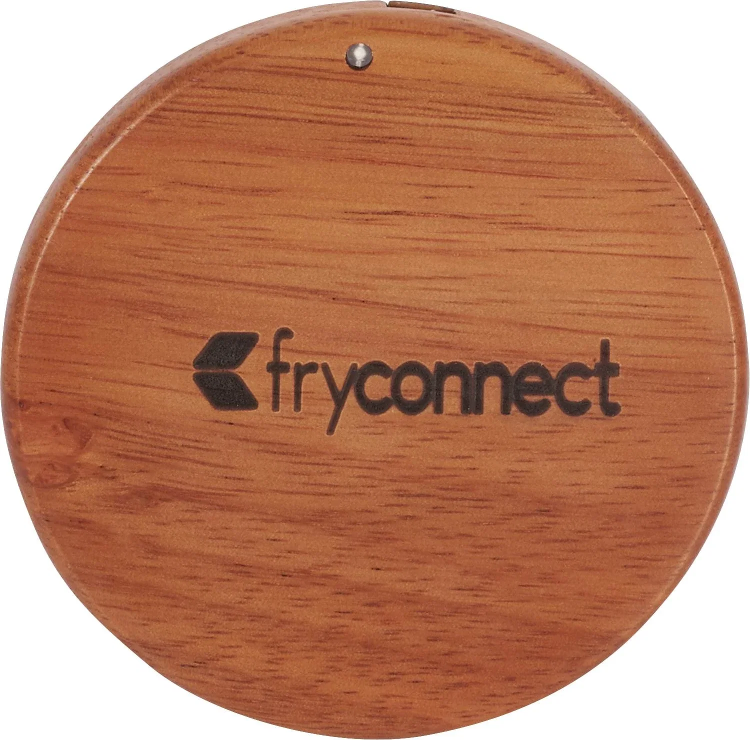 Personalized Mahogany Wireless Charging Pad — view 6