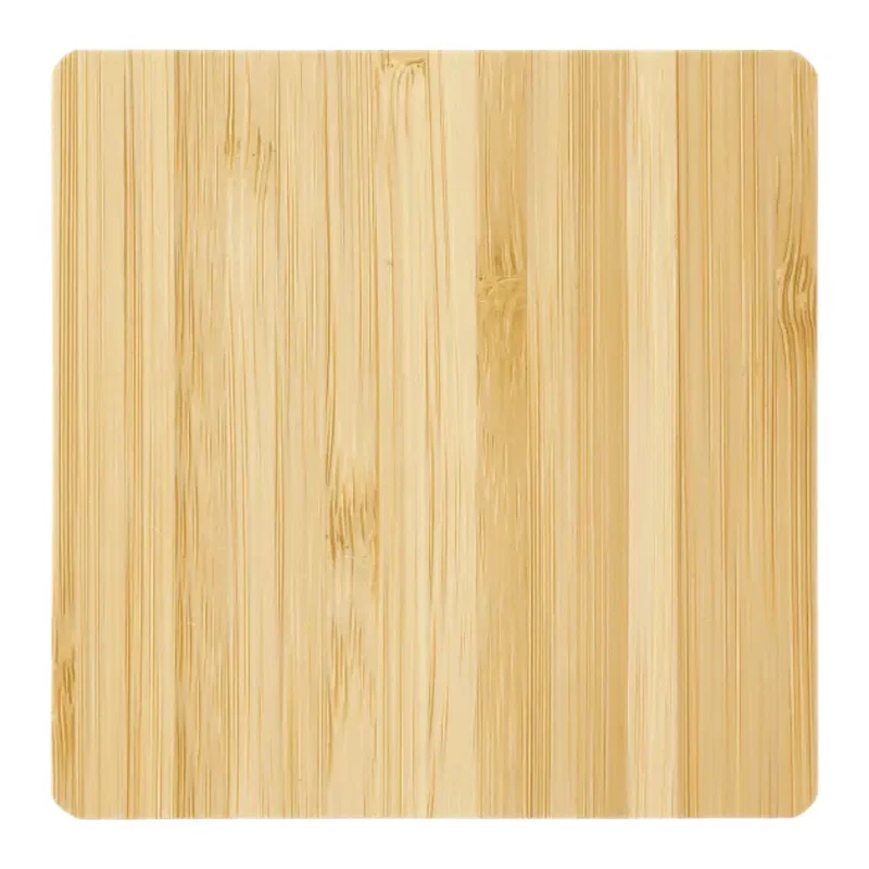 Custom Bamboo Wireless Charging Pad with Dual Outputs — view 6