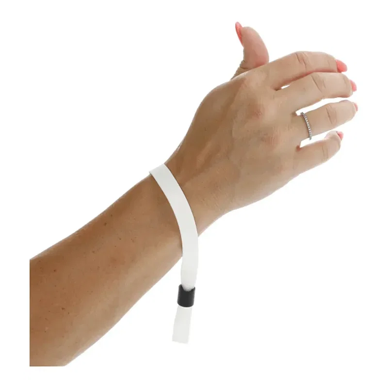 Personalized Social Distancing Wristband - Full Color 1/2" — view 4