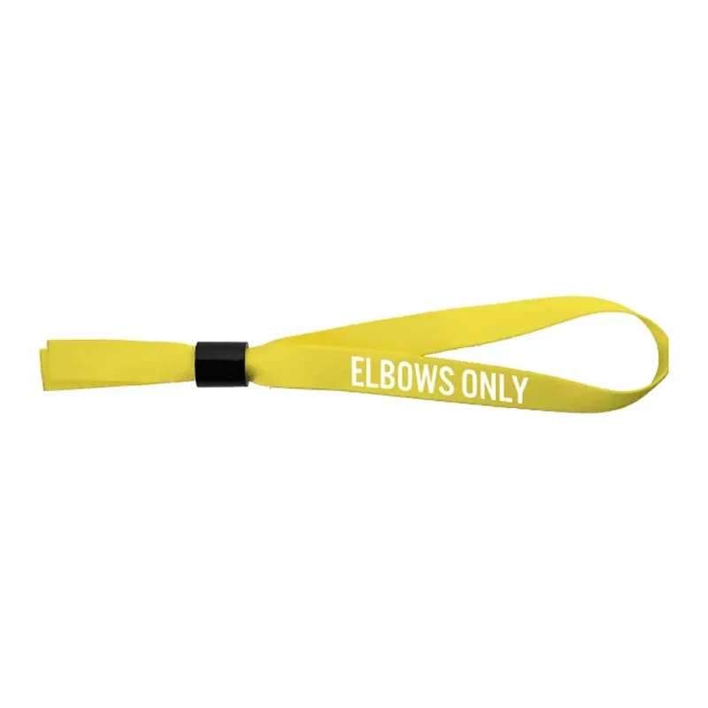 Personalized Social Distancing Wristband - Full Color 1/2" — view 8
