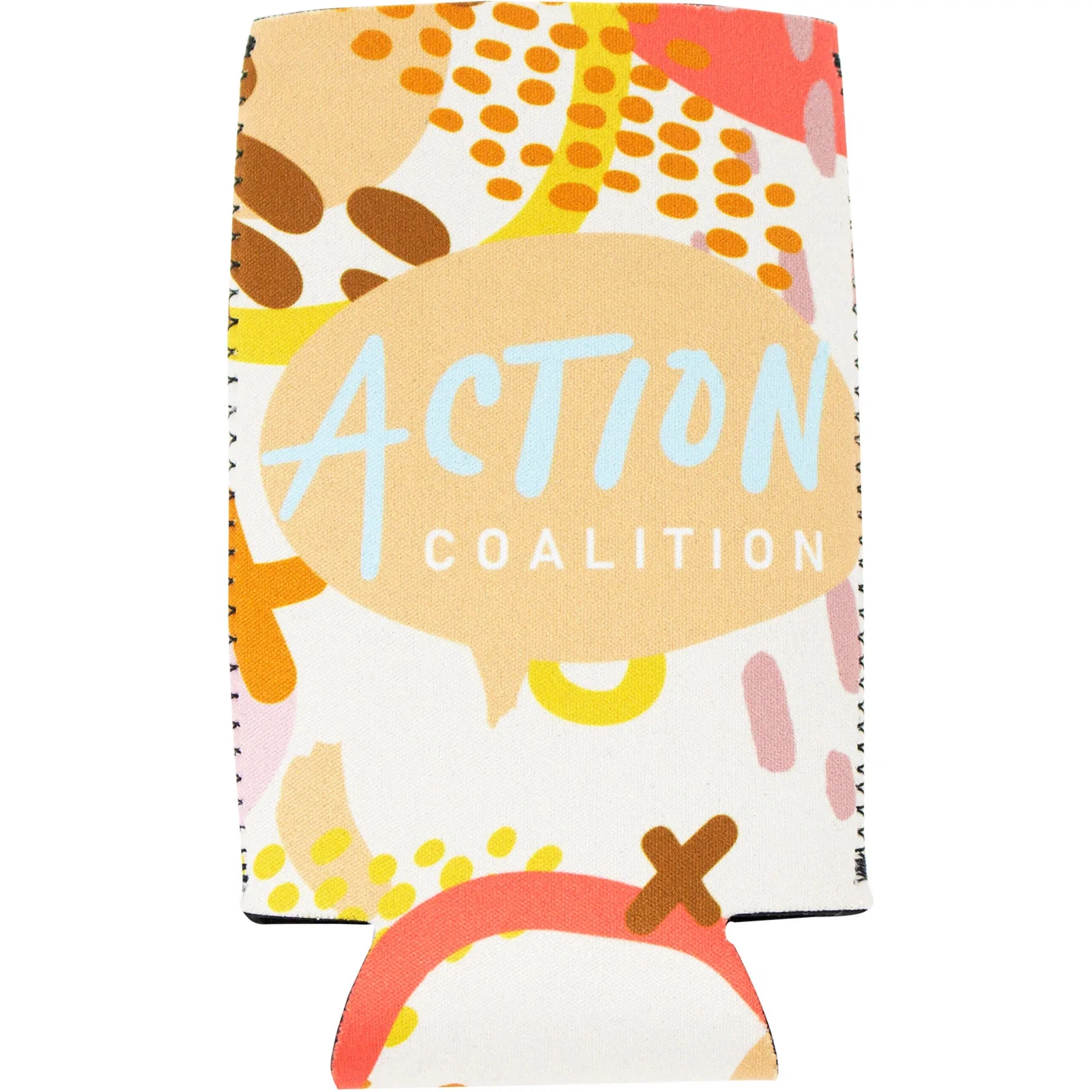 12 oz. Slim Full Color Neoprene Seltzer Coolie — view 2