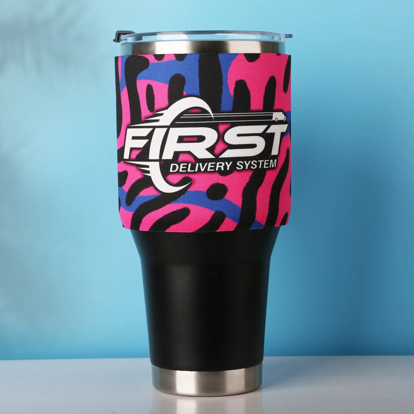 Full Color 40 Oz Neoprene Tumbler Sleeve — view 3