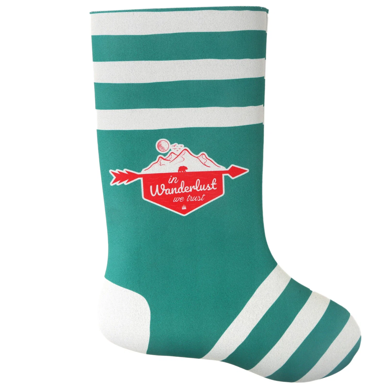 Full Color American Made Stocking: Medium — view 2
