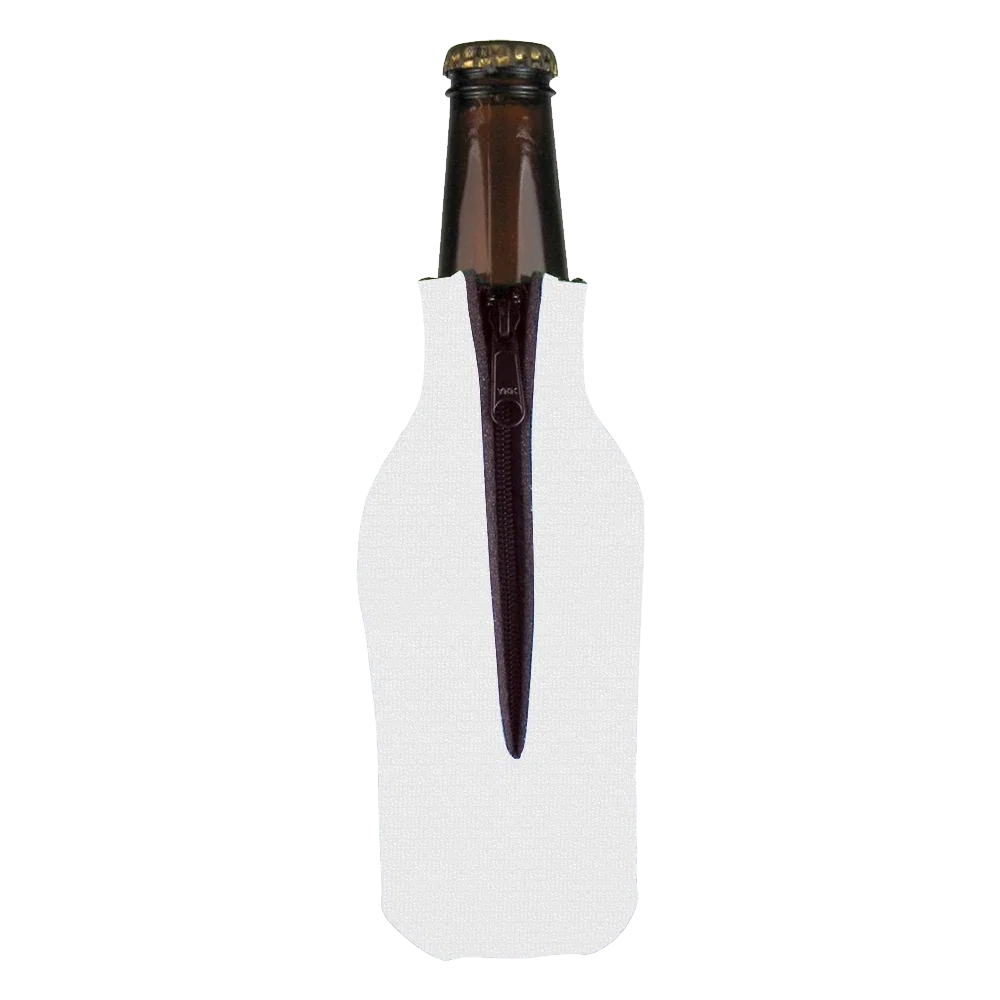 Full Color Bottle Zipper Scuba Coolie — view 3