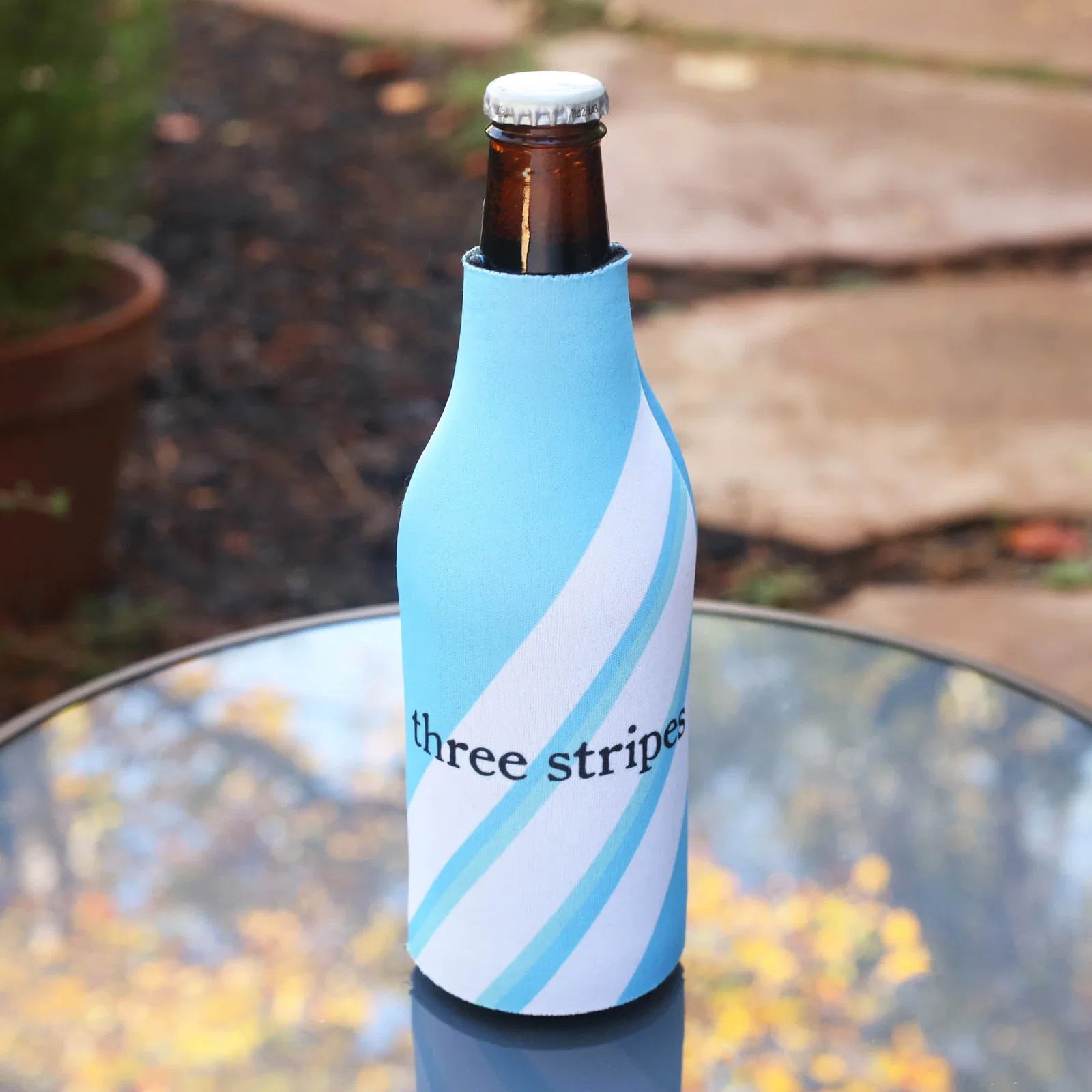 Full Color Bottle Slide-On Scuba Sleeve — view 2