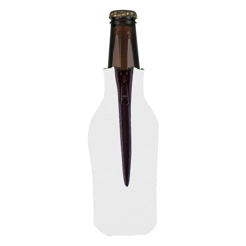 Full Color Bottle Zipper Scuba Coolie — view 3
