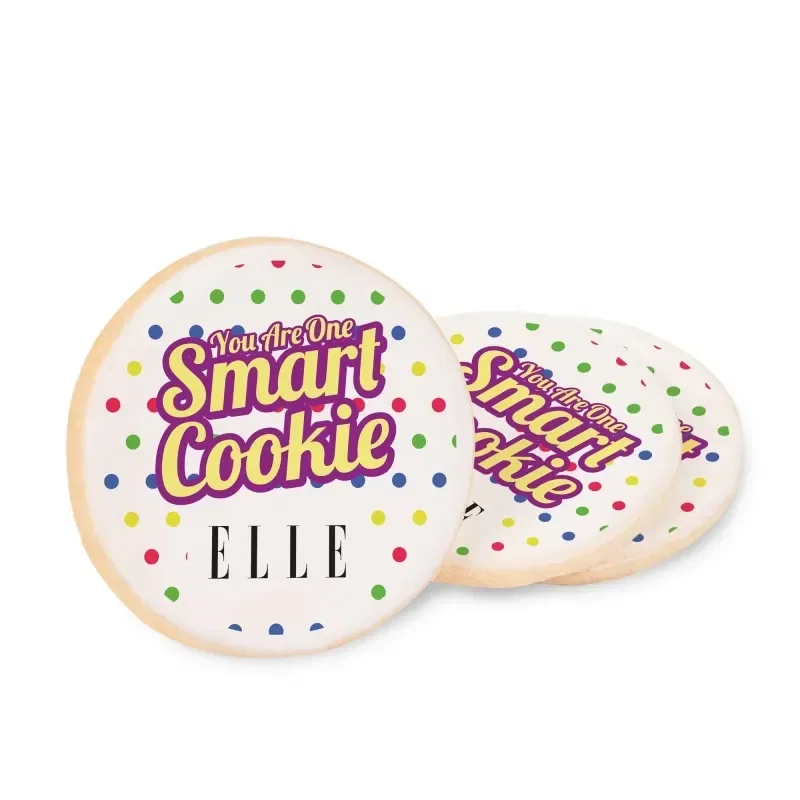 Full Color Custom Printed Cookie- Circle — view 2