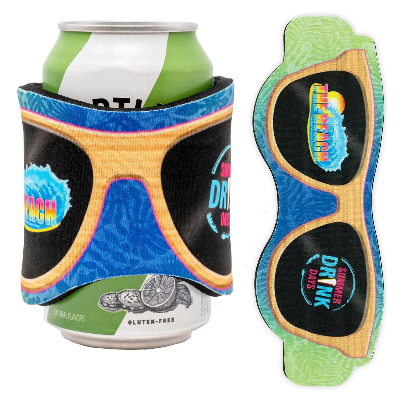 Full Color Glasses Shaped Slap Wrap — view 2