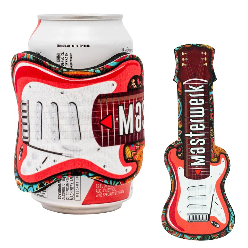 Full Color Guitar Shaped Slap Wrap — view 4
