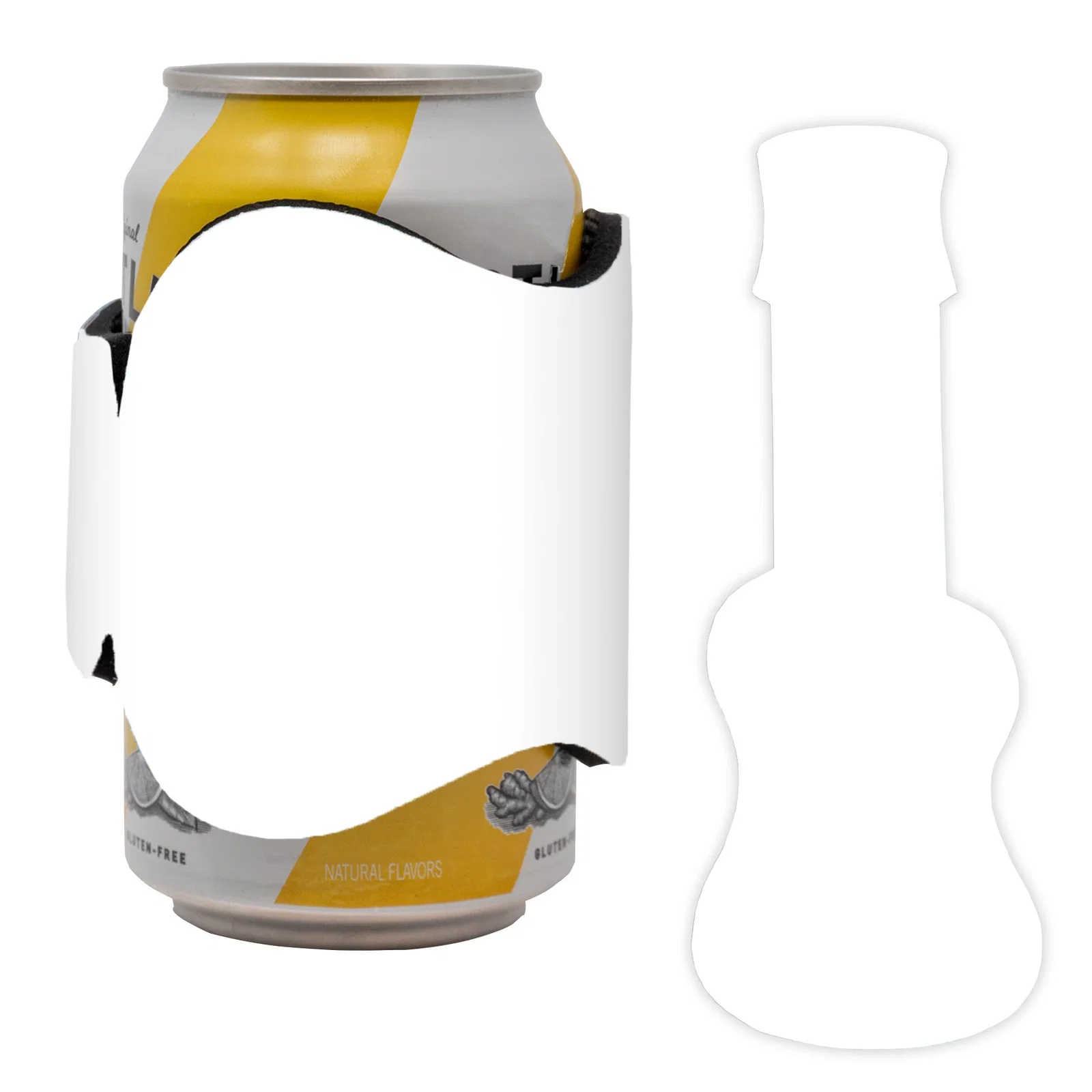 Full Color Guitar Shaped Slap Wrap — view 5