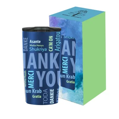 Himalayan tumbler packaged inside a printed window box