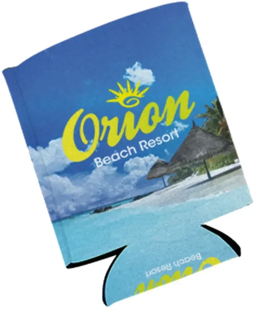 Four inch tall drink holder photographed straight on