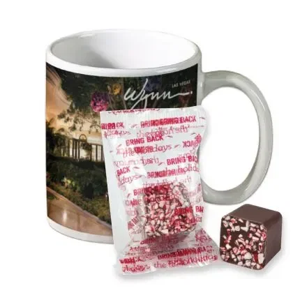 Full Color Mug with Hot Cocoa Cube — view 2