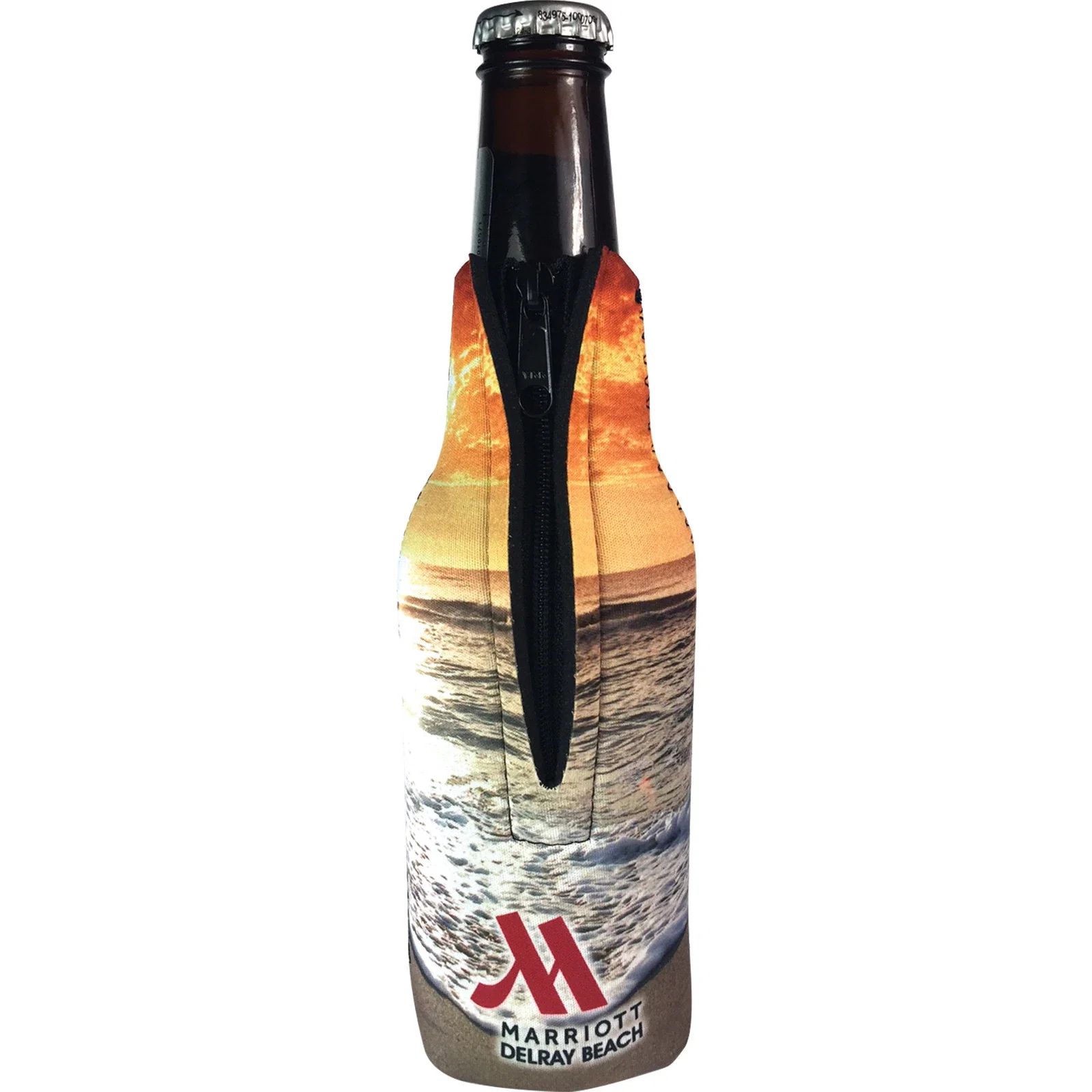 Full Color Bottle Zipper Neoprene HDX Coolie