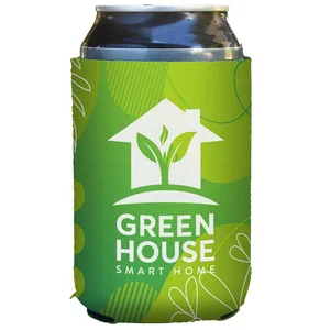 Full-Color Neoprene Can Cooler, Fits 12 oz Cans, Machine Washable