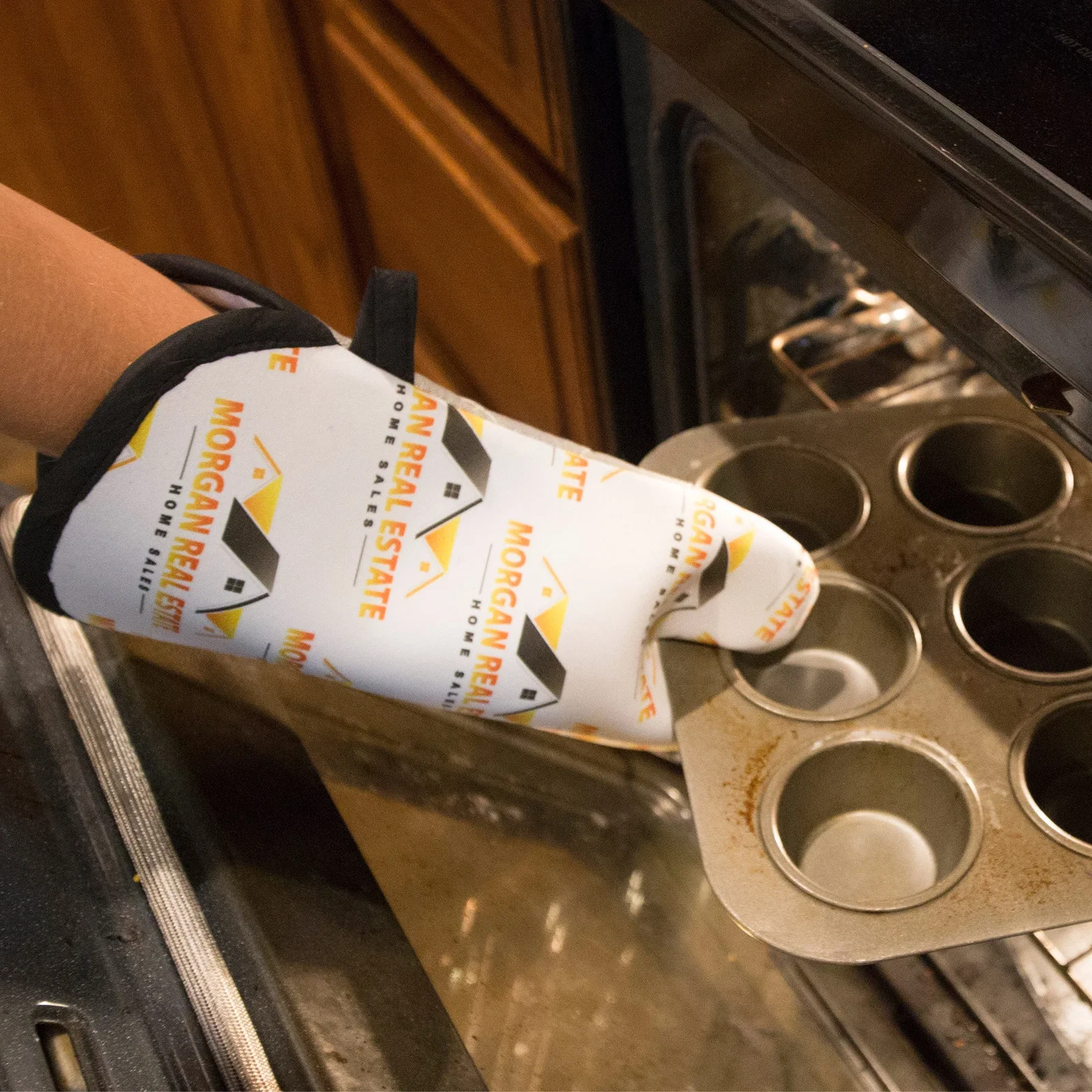 Full Color Neoprene Oven Mitt — view 11
